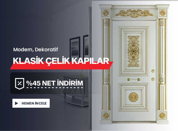 Klasik Çelik Kapı