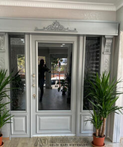 Beyaz Villa Kapısı Resimleri Modelleri