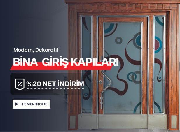 Bina Giriş Kapıları Bina Kapısı Apartman Kapısı